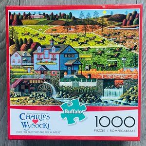 Buffalo Games 1000 pieces puzzle - (OPENED) / 2 for $17